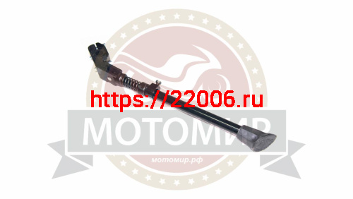 Подножка для велосипеда 20-28" задняя на перо вилки алюминевая, черная СК30 Подножка для велосипеда 20-28" задняя на перо вилки алюминевая, черная СК30