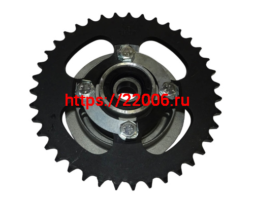 Звезда 39 зуб. (428) (d54mm - 4 x 49mm) цепи задняя Альфа в сборе с основанием фото 2 Звезда 39 зуб. (428) (d54mm - 4 x 49mm) цепи задняя Альфа в сборе с основанием фото 2