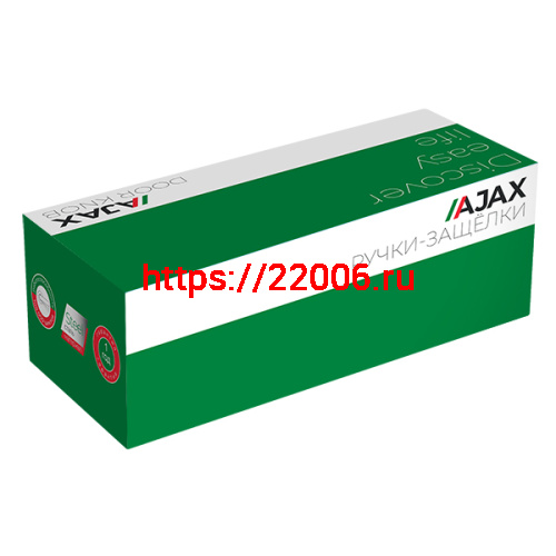 Ручка Ajax (Аякс) защелка DK682 PB-BK (6082 PB-B) (фик.) золото фото 2