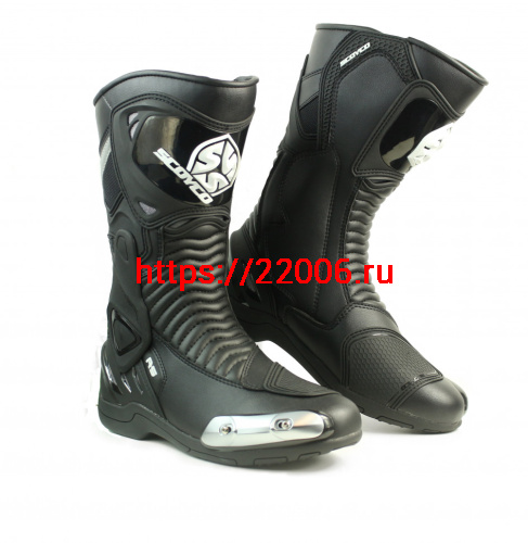 Мотоботы Scoyco MR001 черные 42 Мотоботы Scoyco MR001 черные 42