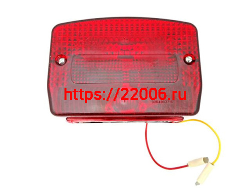 Фонарь задний - стоп мотоцикла Урал в сборе Фонарь задний - стоп мотоцикла Урал в сборе