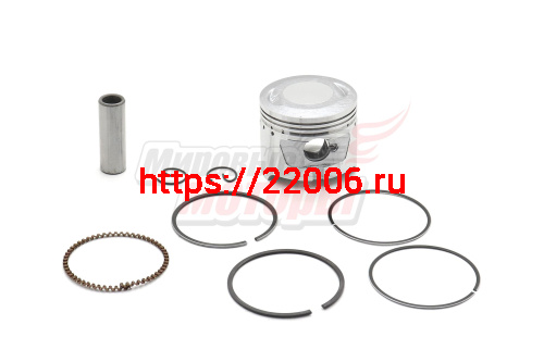 Поршень 47,00 мм 4 такт. Alpha, Delta, Zodiak, ОВ-70 (90 см3) (h42мм + кольца,палец,стопорн.кольца)