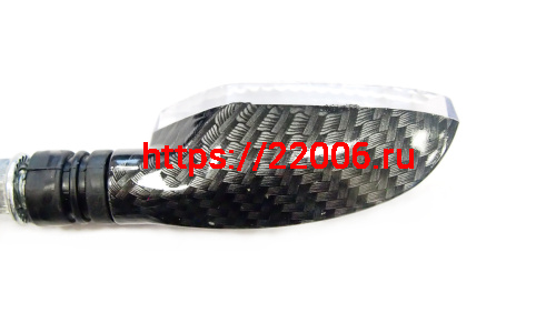 Боковой фонарь (LED) (компл. - 1 пар) WKT-TL-05D карбон фото 2
