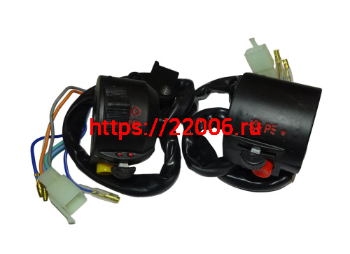 Переключатель Альфа, Альфа2017, SWIFT/SWIFT STREET левый+правый, черный с проводом