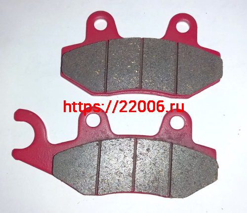 Колодки тормозные дисковые TTR250Rb передние Колодки тормозные дисковые TTR250Rb передние