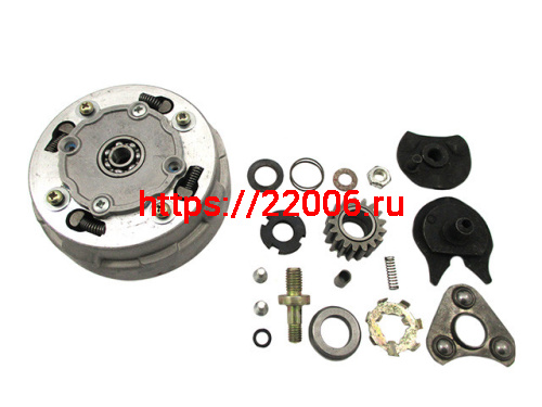 Сцепление в сборе двигателя 139FMB 110сс полуавтомат Сцепление в сборе двигателя 139FMB 110сс полуавтомат