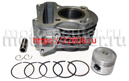 Цилиндро-поршневая группа 139QMB 4Т d-50мм 82cc Цилиндро-поршневая группа 139QMB 4Т d-50мм 82cc
