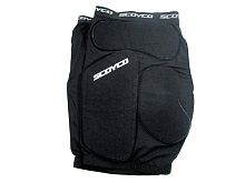 Шорты защитные черные PM01 (XL) Scoyco