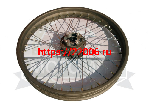 Обод 19" передний спицы, диск. тормоз 1,85-19 FIREGUARD TRAIL 250, 36H, ось15мм., 4 отв (54010133) фото 2 Обод 19" передний спицы, диск. тормоз 1,85-19 FIREGUARD TRAIL 250, 36H, ось15мм., 4 отв (54010133) фото 2