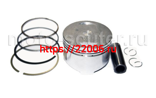 Поршень в сборе 157QMJ 4т 150cc d-57.4 std стандартный ТММР Поршень в сборе 157QMJ 4т 150cc d-57.4 std стандартный ТММР