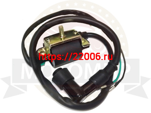 Катушка зажигания Альфа, Сигма, "Zodiak" PANTERA 125 с кронштейном (НАБОР) фото 2