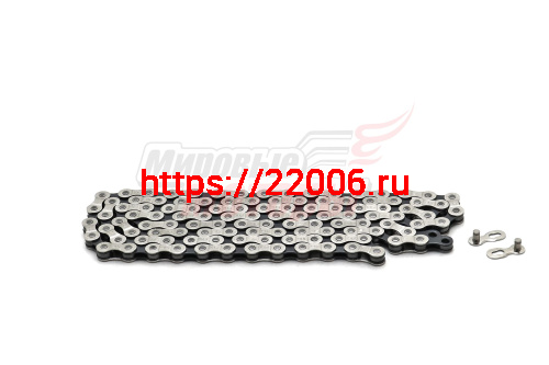 Цепь вело 116 зв. аналог "Shimano" (8 скоростей) с замком Цепь вело 116 зв. аналог "Shimano" (8 скоростей) с замком