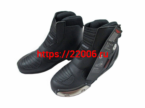 Ботинки мотоциклетные MBT003 42 размер черные Scoyco