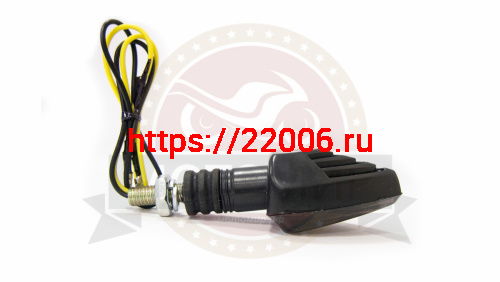 Боковой фонарь (LED) (компл. - 1 пар) QZ-004 черный, конусовидный фото 3 Боковой фонарь (LED) (компл. - 1 пар) QZ-004 черный, конусовидный фото 3