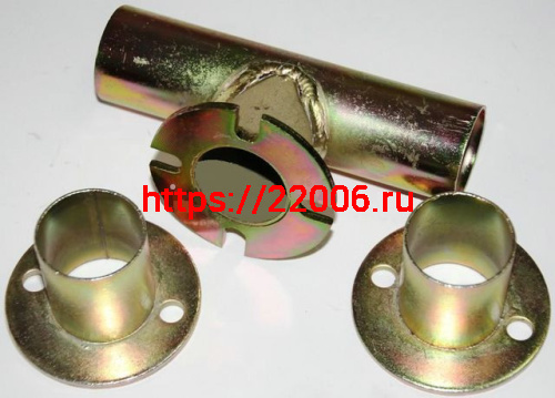 Переходник на один карбюратор Урал порошковое покрытие Переходник на один карбюратор Урал порошковое покрытие