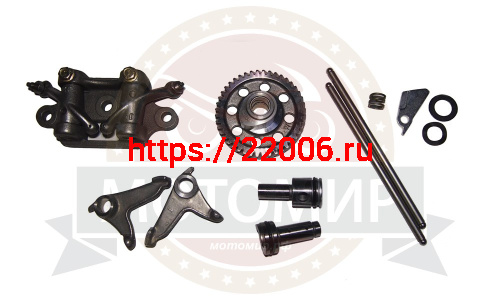 Головка 250 см3 в сборе CG250 (167FMM) + шестерня и толкатели ADVENTURE250 (E1-1.6.9,E2-c1 по 21) фото 2