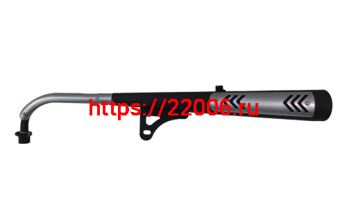 Глушитель SWIFT/SWIFT STREET в сборе с коленом (НАБОР) Глушитель SWIFT/SWIFT STREET в сборе с коленом (НАБОР)