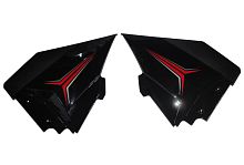 Облицовка двигателя DESTRA 250 задняя (компл 2 шт) (T20K010401F00100+Т20K010402F00100)