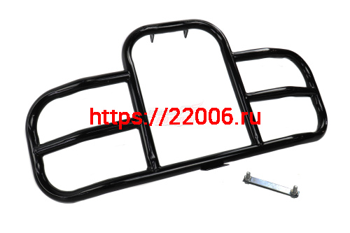 Дуга безопасности Alpha ЧЁРНЫЕ(С КРЕПЕЖАМИ)