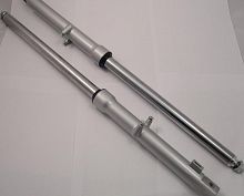 Перо вилки передней Альфа левое/правое  27 мм ось 12 мм, барабан. тормоз