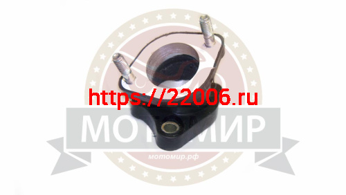 Патрубок карбюратора CG250 Хантер, 167FMM (коллектор впускной) загнутый (d30) Патрубок карбюратора CG250 Хантер, 167FMM (коллектор впускной) загнутый (d30)