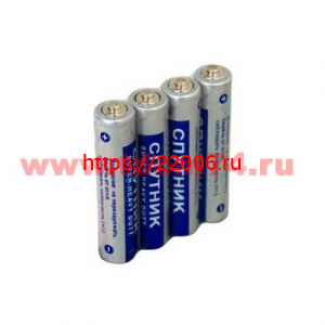 Спутник R03 элемент питания ААА Спутник R03 элемент питания ААА