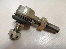 Наконечник рулевой тяги ИРБИС 250, правый (L-80мм, H пальца - 18 мм, D пальца - 10мм, D тяги - 12мм)