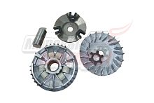 Вариатор ПЕРЕДНИЙ в сборе YAMAHA BWS 100 (компл.)