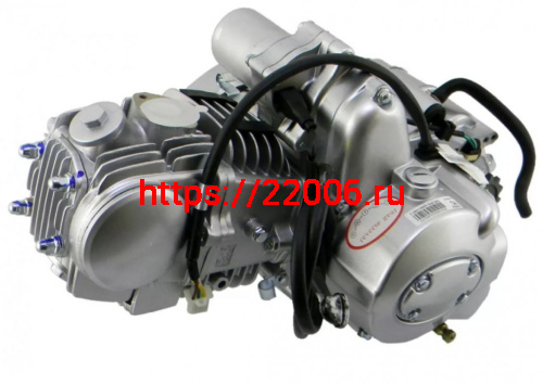 Двигатель 152FMH 110см3 механическое сцепление(карбюратор, CDI, кат.заж.,реле напр., кикс, ножка п/п